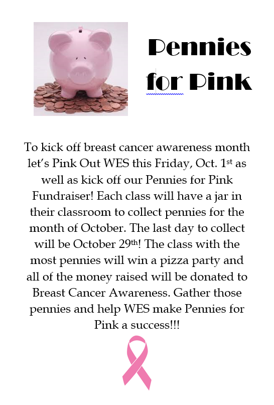 Pennies for Pink @ WES