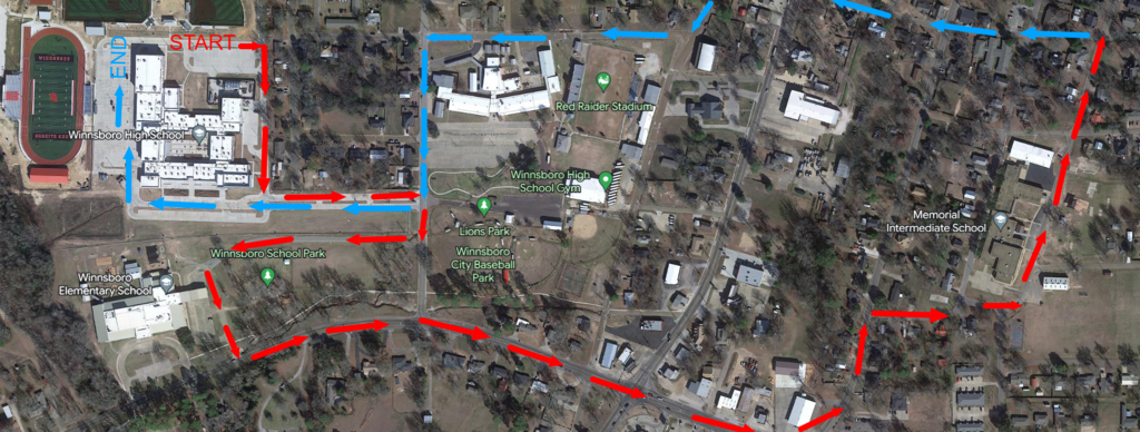 parade route